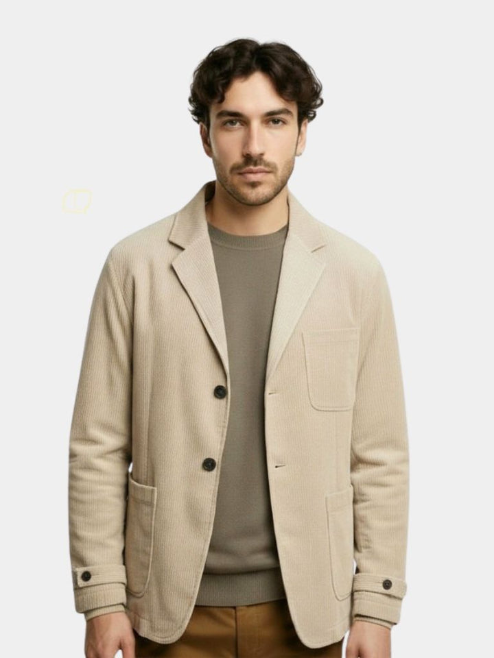 Corduroy Winter Blazer - Casa  Laro CASA LARO