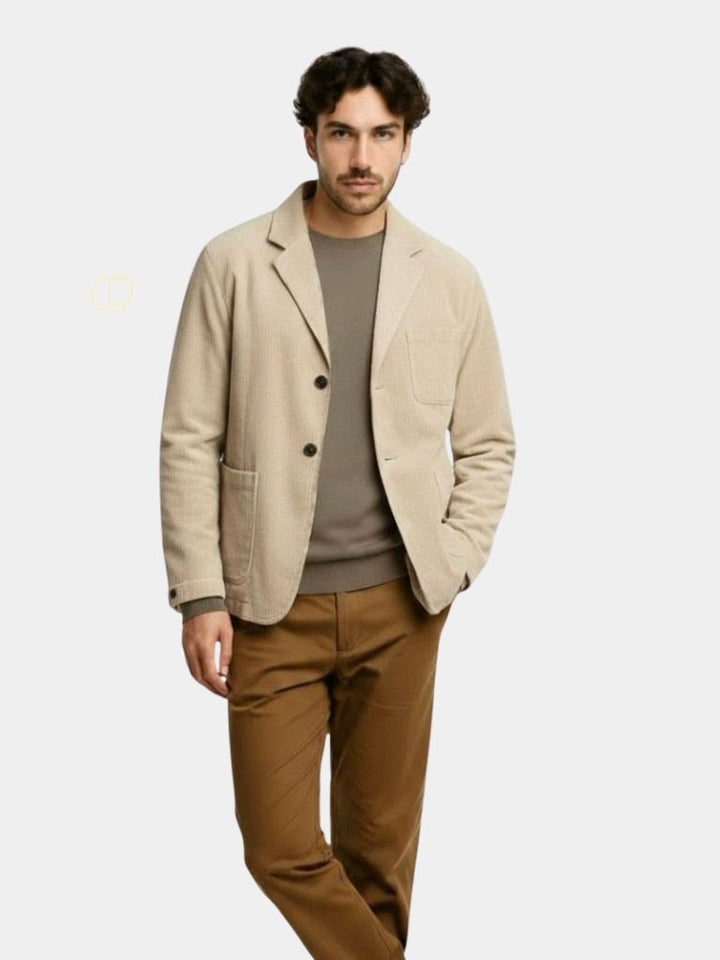 Corduroy Winter Blazer - Casa  Laro CASA LARO