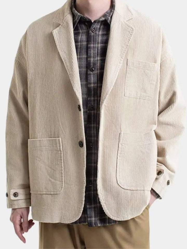 Corduroy Winter Blazer - Casa  Laro CASA LARO