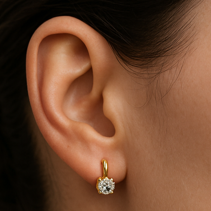 Lizette - Pure Mind Earrings Gold CASA LARO WOMEN