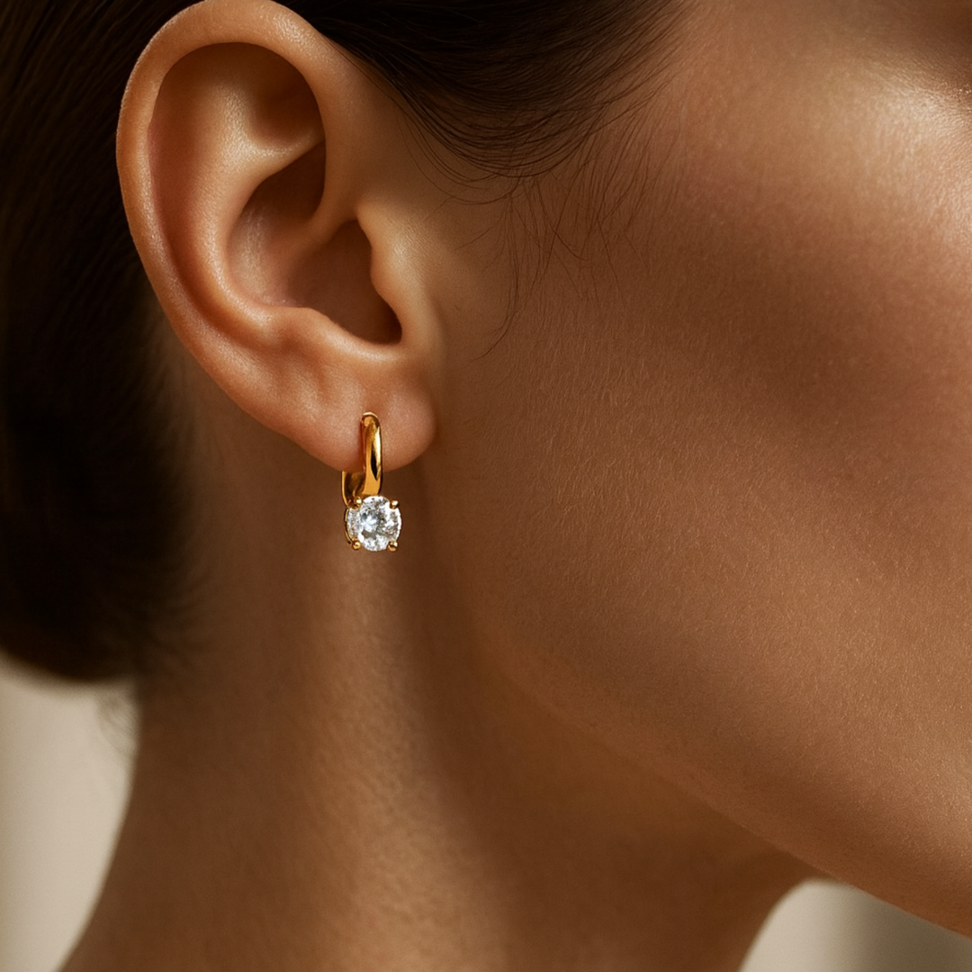 Lizette - Pure Mind Earrings Gold CASA LARO WOMEN