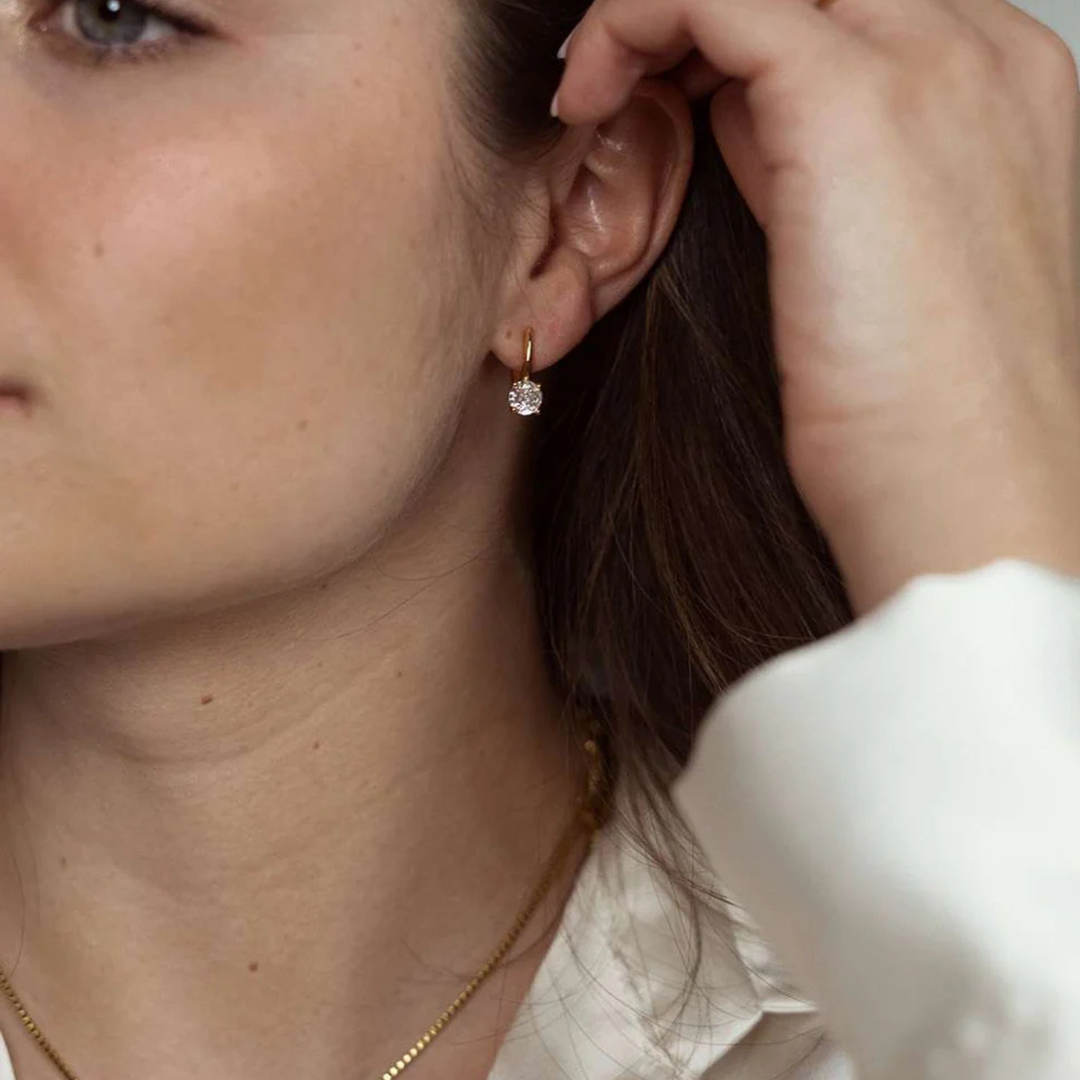 Lizette - Pure Mind Earrings Gold CASA LARO WOMEN