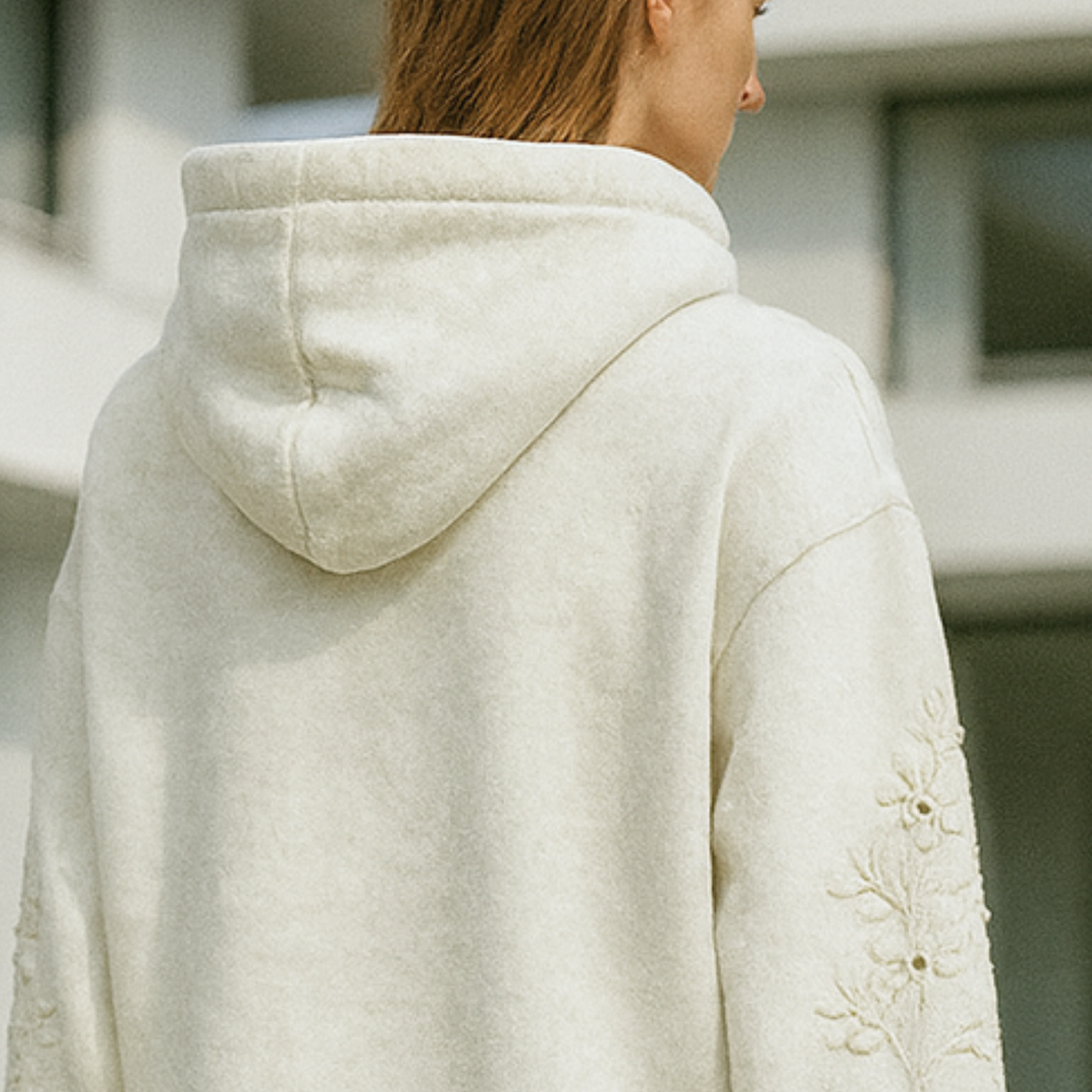 Lucia - Jumper with Lace Details CASA LARO WOMEN