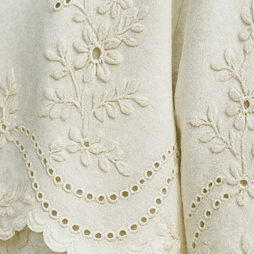 Lucia - Jumper with Lace Details CASA LARO WOMEN