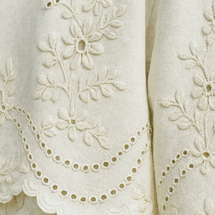 Lucia - Jumper with Lace Details CASA LARO WOMEN