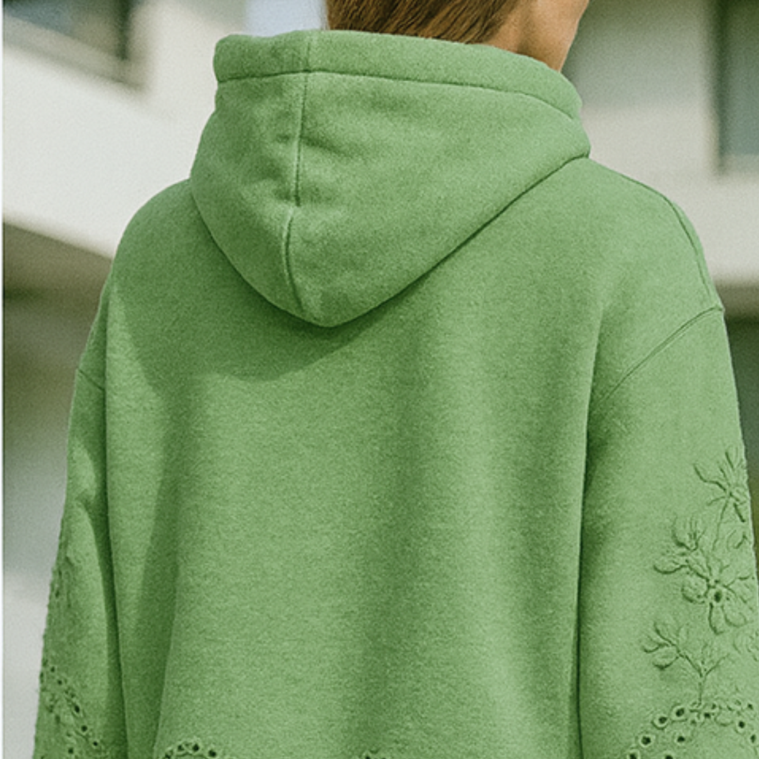 Lucia - Jumper with Lace Details CASA LARO WOMEN