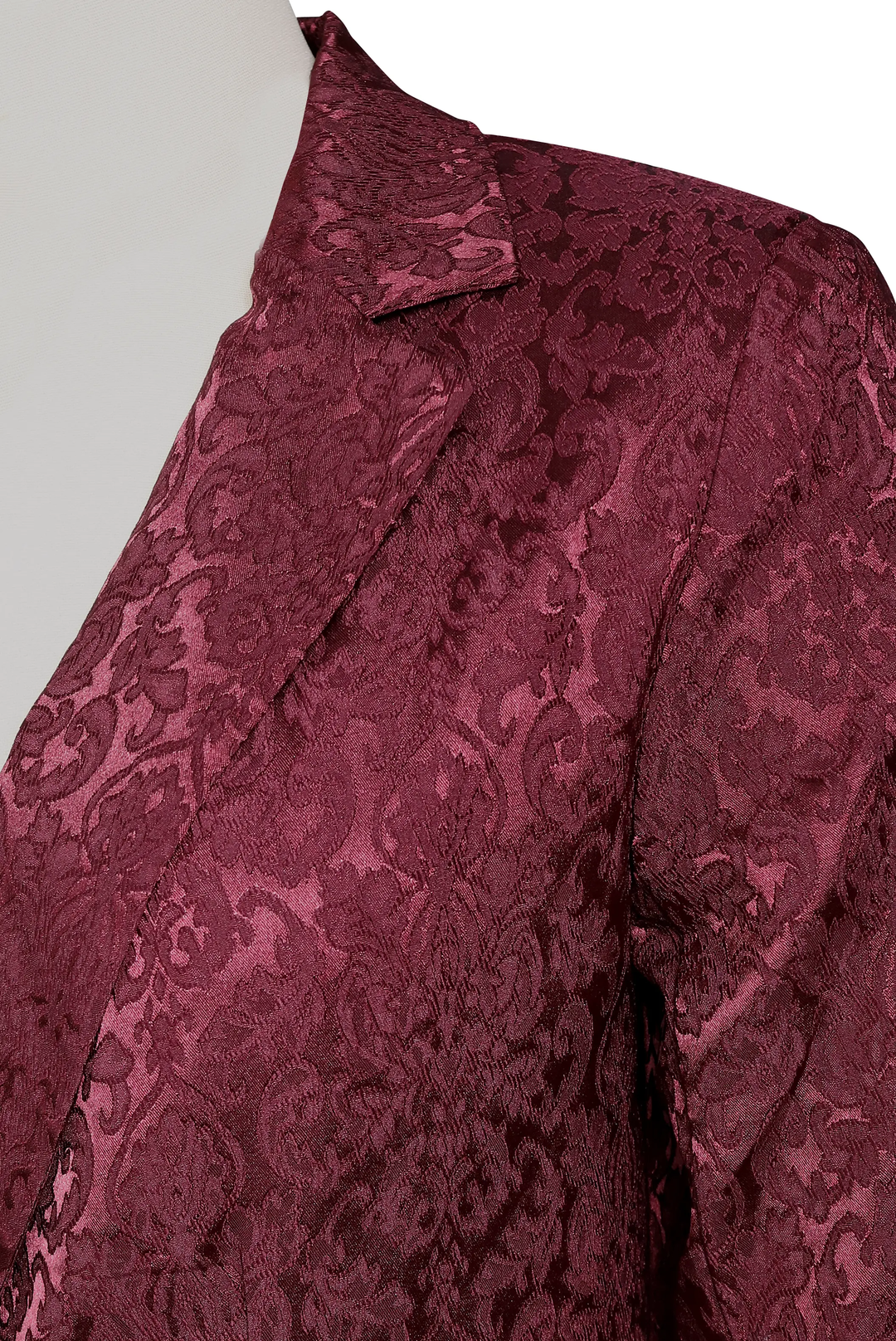 Noble Burgundy Jacquard Satin Tailored Fit - Blazer CASA LARO