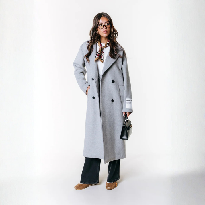 Vania - Classic Long Wool Coat CASA LARO