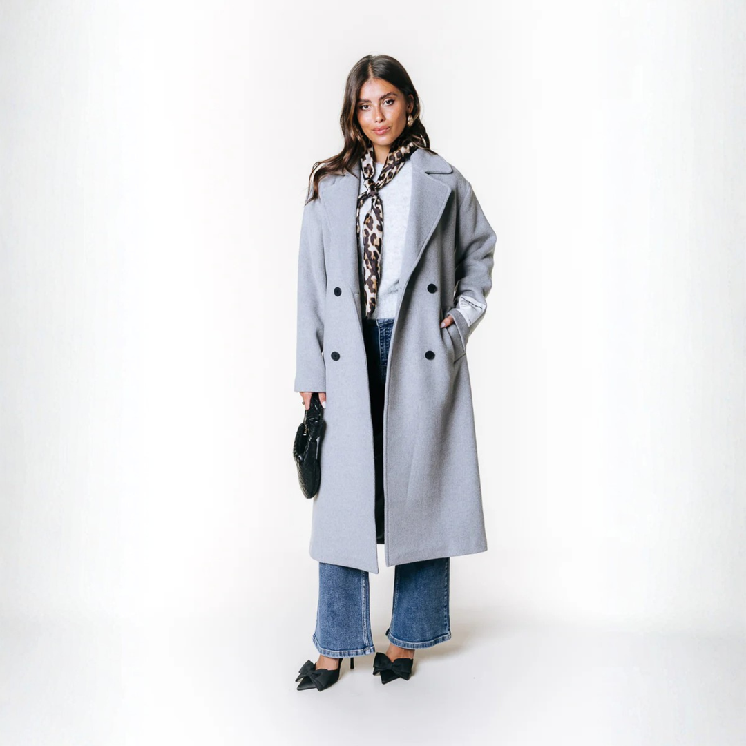 Vania - Classic Long Wool Coat CASA LARO