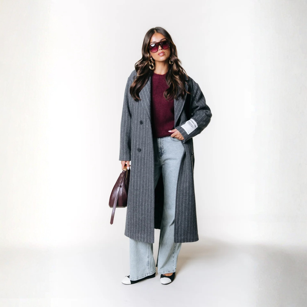 Vania - Classic Long Wool Coat CASA LARO
