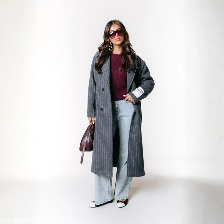 Vania - Classic Long Wool Coat CASA LARO