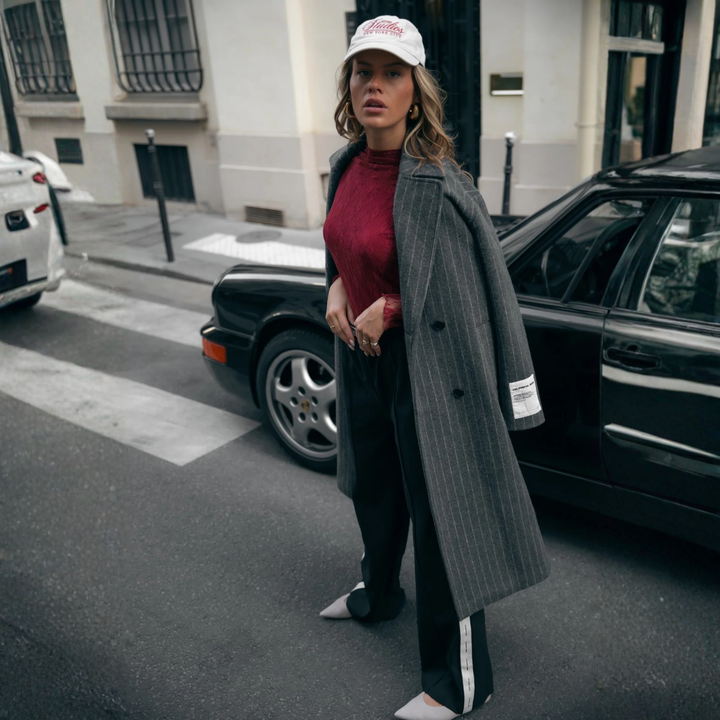 Vania - Classic Long Wool Coat CASA LARO