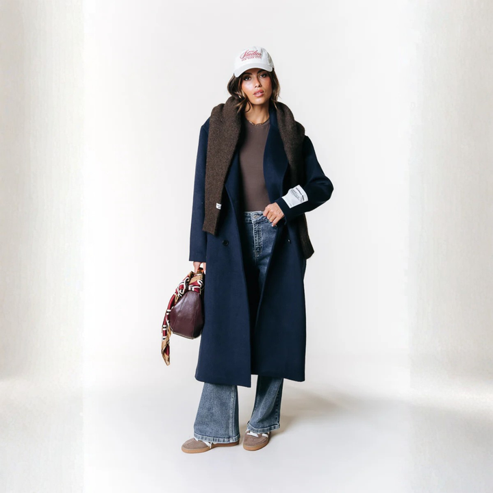 Vania - Classic Long Wool Coat CASA LARO