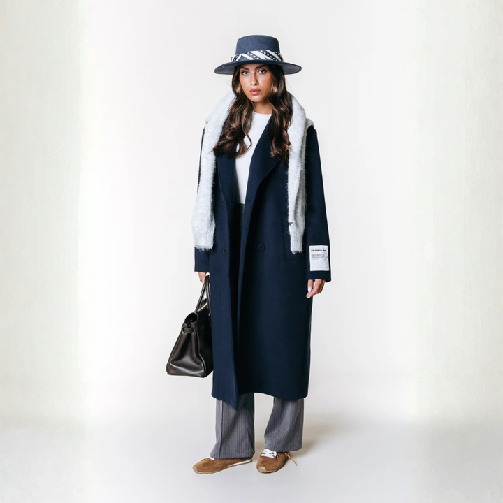 Vania - Classic Long Wool Coat CASA LARO