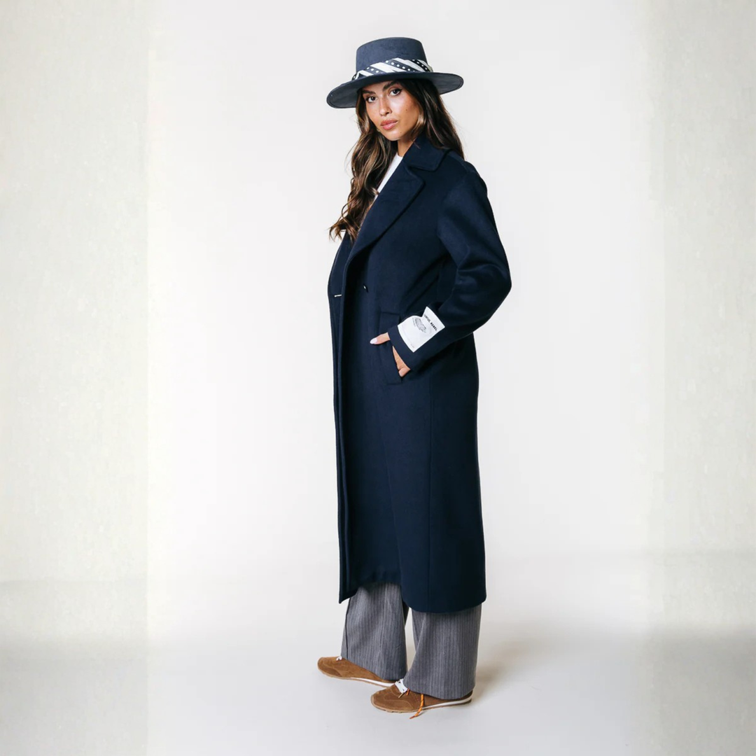 Vania - Classic Long Wool Coat CASA LARO
