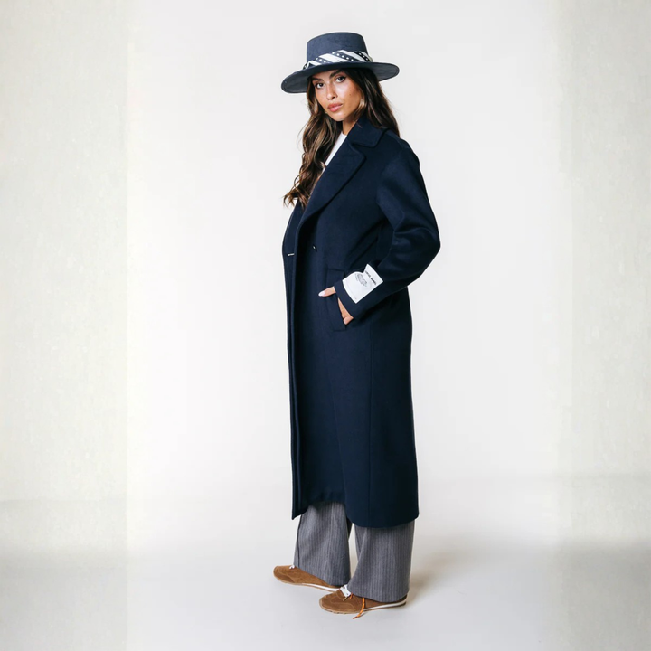 Vania - Classic Long Wool Coat CASA LARO