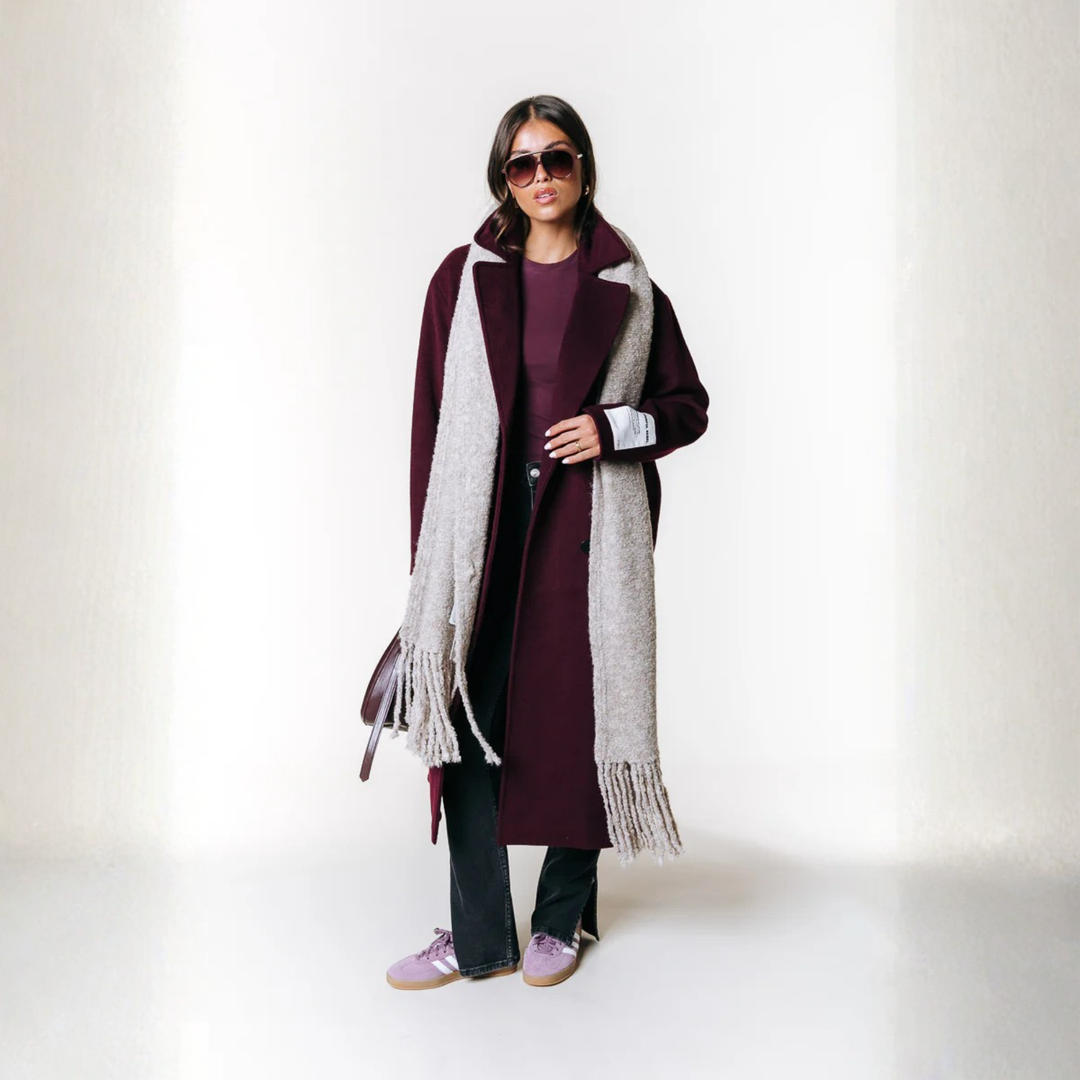 Vania - Classic Long Wool Coat CASA LARO