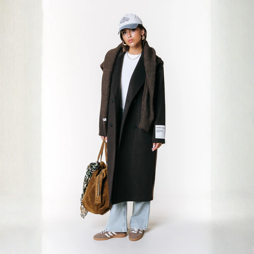 Vania - Classic Long Wool Coat CASA LARO
