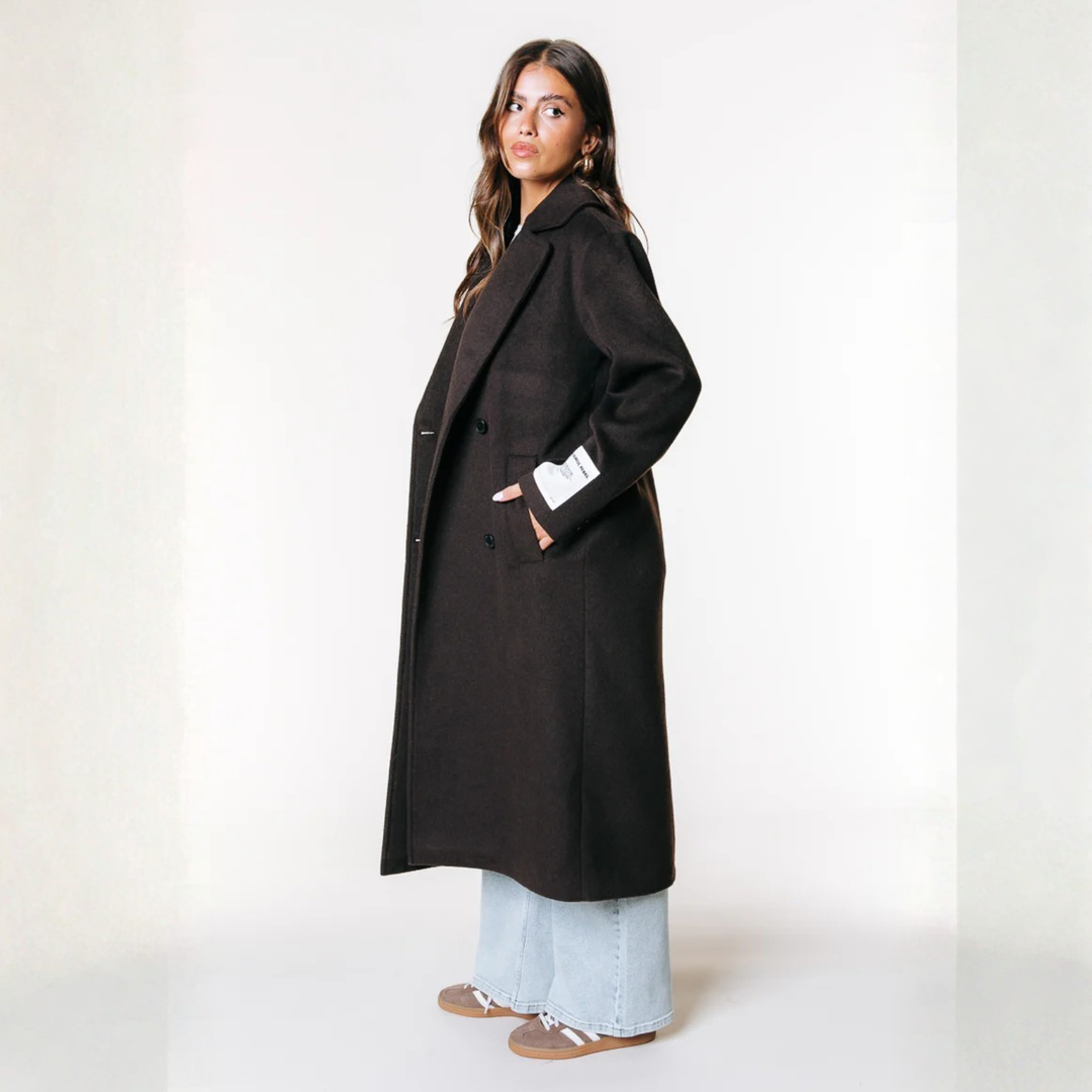 Vania - Classic Long Wool Coat CASA LARO