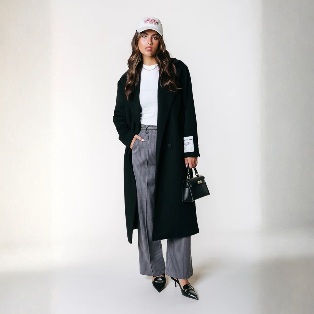 Vania - Classic Long Wool Coat CASA LARO