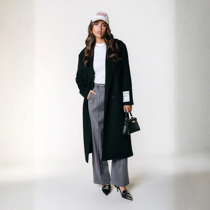 Vania - Classic Long Wool Coat CASA LARO