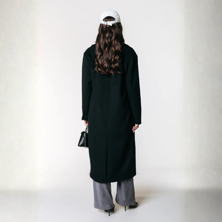 Vania - Classic Long Wool Coat CASA LARO