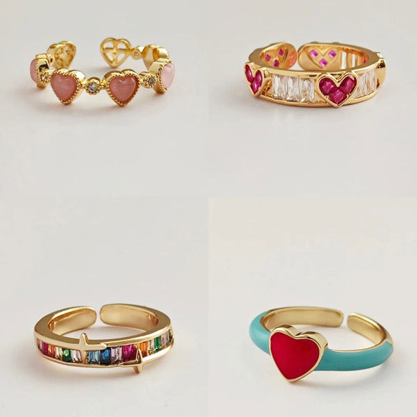 Adjustable Sweet Style Open Rings ¨C Multiple Designs Dobrilajewelry